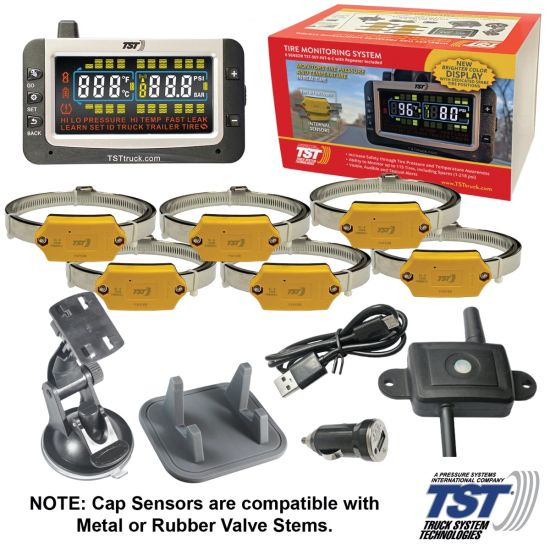 507 Series 6 Internal Sensor TPMS System Color Display and Repeater