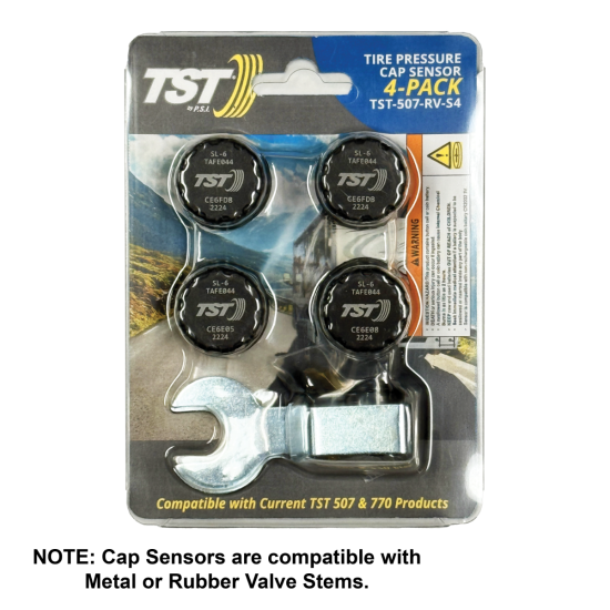 Four (4) RV Cap Sensor Tow Pack