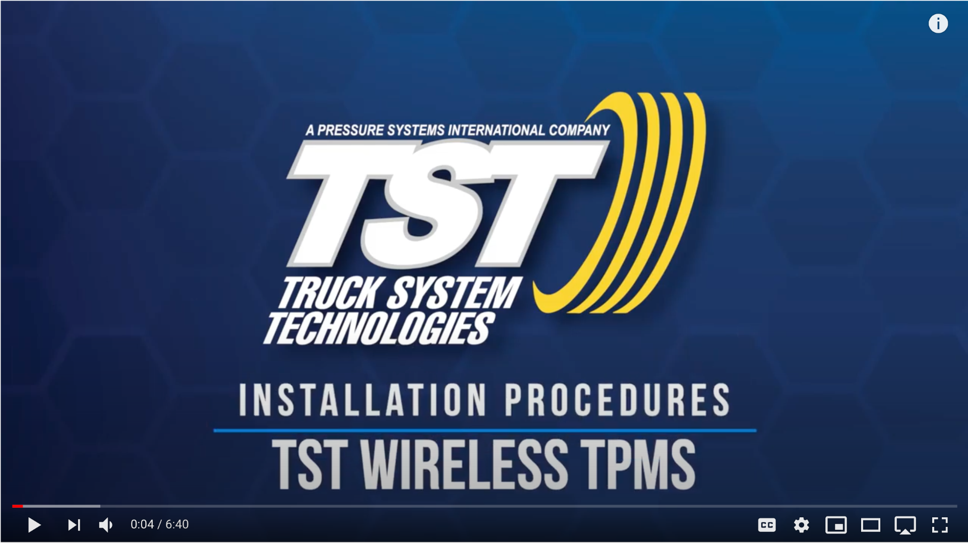 No Flow Truck Systems TST 507TPMS Tire Pressure Monitor System By Tst W/6 Sensors 