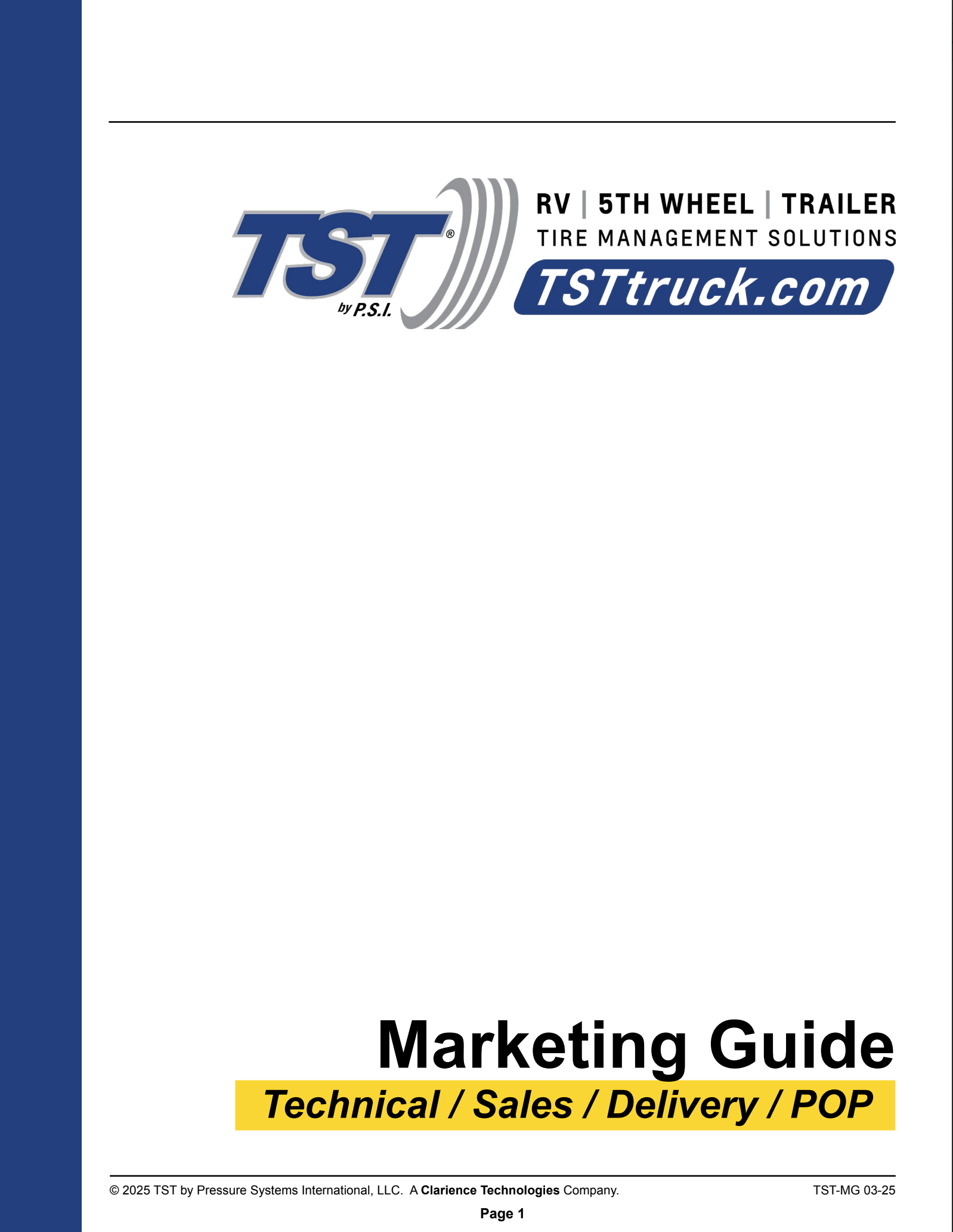 TST Product Guide